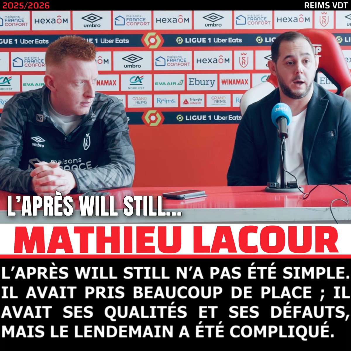 reimsvdt's tweet photo. 🔴⚪️ Mathieu Lacour - DG du Stade de Reims 

🎙️ L’après Will Still n’a pas été simple…

Interview complète ici => https://t.co/VF2IX1WIVm https://t.co/ch0QXgDquH