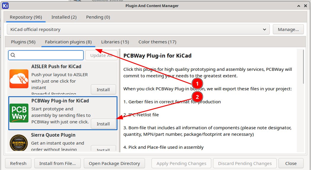 kicad_pcb's tweet image. Our friends at @PCBWayOfficial just launched their holiday sales at pcbway.com/activity/chris… As a special deal for KiCad users, if you use the PCBWay KiCad plugin, you get an additional discount and each purchase helps to support the development of KiCad!