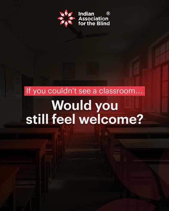 IAB_India's tweet image. Welcome is a feeling. For a visually impaired person, it means confidence, independence, and full participation. Accessibility is designing learning that includes everyone.

Support inclusive education at IAB ❤️

#InclusionInEducation #AccessibilityMatters #LearningForAll #IAB
