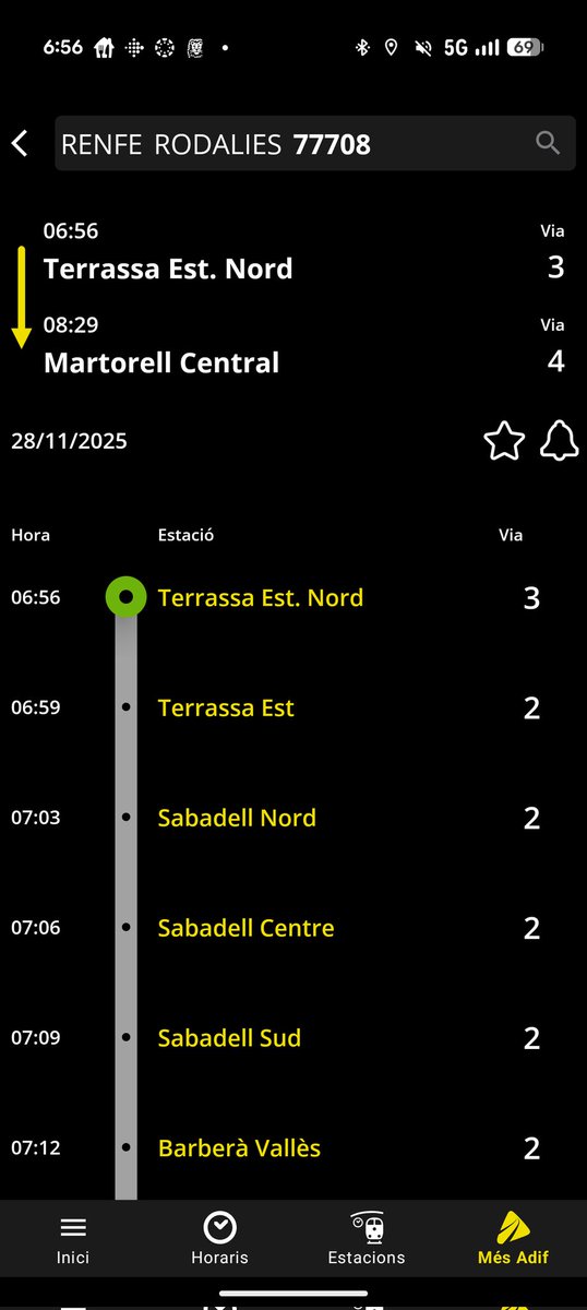 eudald0's tweet photo. @rodalies sortirà mai aquest tren o ens podem morir ja de fred a l'estació? 13 minuts de retard ja a una hora que teniu una cobertura de merda de la línea https://t.co/CNtSFTQk6i