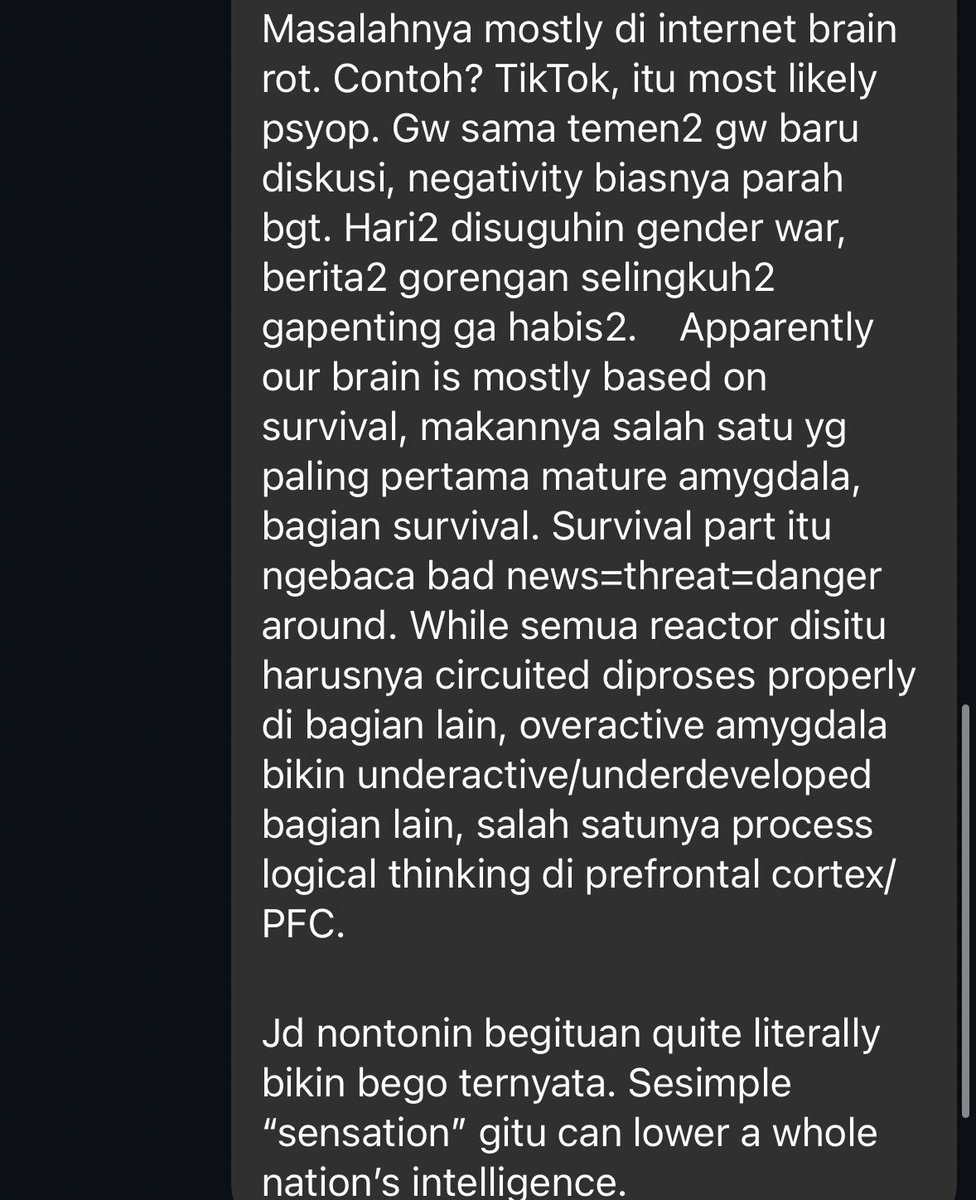 lookingformey's tweet image. “masalah IQ di Indonesia menurun berarti kualitas anaknya menurun, most likely karena kualitas perempuannya menurun” ???

kualitas video yg lu tonton noh. ilmu gajelas darimana, journal gajelas dipotong2/diliat judulnya doang.