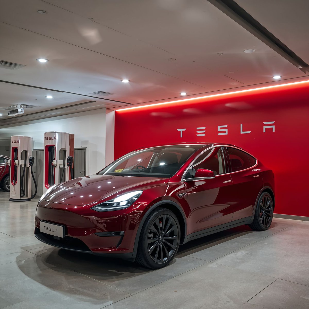 tuxacademy's tweet image. Tesla has entered India with the Model Y and is building a full #EV ecosystem, including home chargers, fast chargers, and Superchargers. It has opened new experience centres in Delhi, Mumbai, and Gurugram. 

#TeslaIndia #ModelY #ElectricVehicles #CleanMobility #EVRevolution
