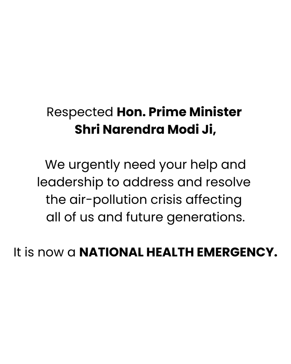 All of us, including me, are struggling and FAILING to contribute to your vision for a healthier Bharat, healthier children, and healthier citizens…

The same vision we discussed on the two occasions we met…

You have spoken about your vision for:

- Health and lifestyle