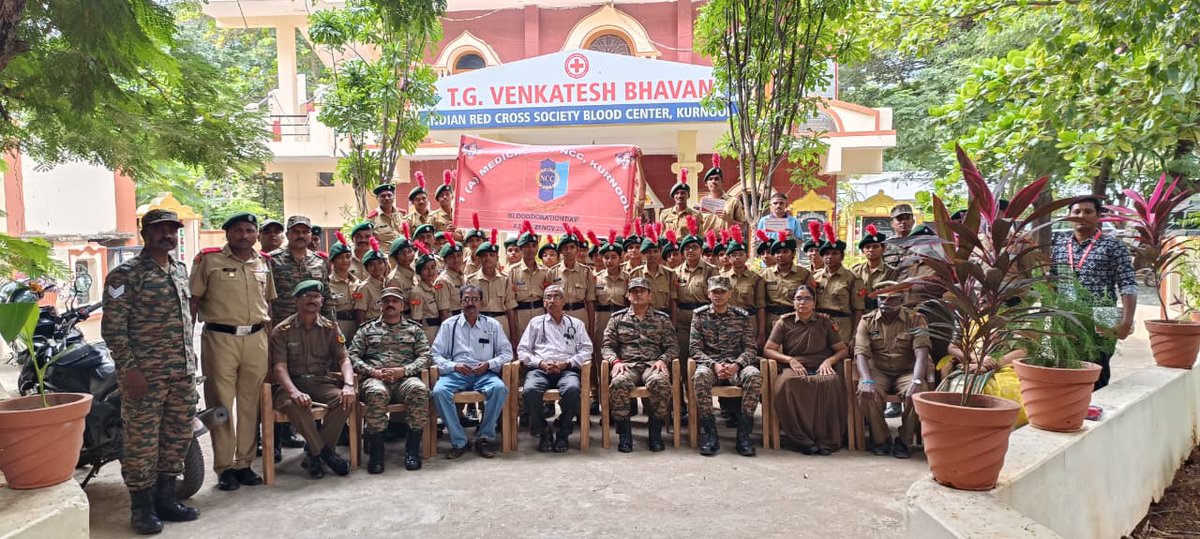 nccgpkur1's tweet photo. NCC Day was celebrated on 23rd November 2025 with great enthusiasm. The day was marked by a series of impactful activities like Tree Plantation, Cycle Rally, Blood Donation, Cleaning of Water Bodies, Statue Cleaning and Honouring Leaders, Quiz Competitions, Painting, and Drawing. https://t.co/ZiC11HmEmW