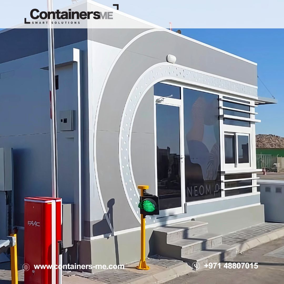 Containers_me's tweet image. Security cabins we built for NEOM in KSA 🛡️

 Durable, functional, and modular — perfect for operational efficiency.

✨ Want to make your facility secure and efficient?

 Learn more:containers-me.com/projects/

#neomksa #securitycabins #modularcontainers #containersme #ksa