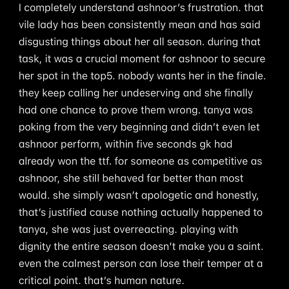 diyaashines's tweet photo. just wanted to put my two cents in about this whole fiasco while I mentally prep for whatever’s going to happen today especially considering bb has never been fair to either abhishek or ashnoor 🥰 #ashnoorkaur https://t.co/f80QzPohvH