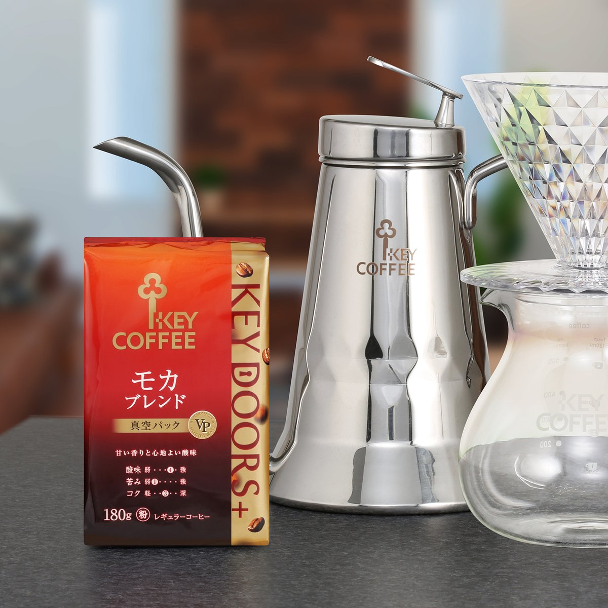 KEY DOORS+ モカブレンド」 エチオピア モカの甘い香りと心地よい酸味