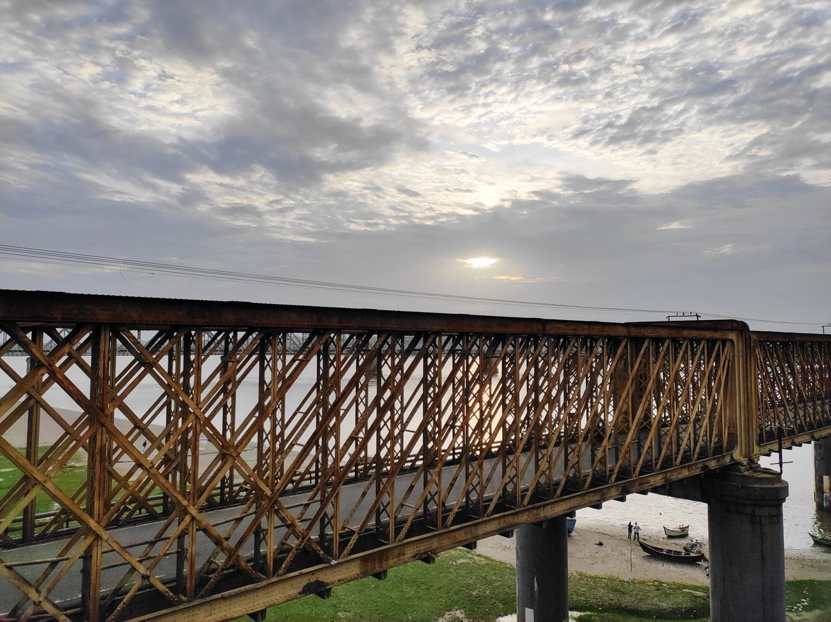 kuberdindor's tweet image. ગોલ્ડન બ્રિજ, ભરૂચ..