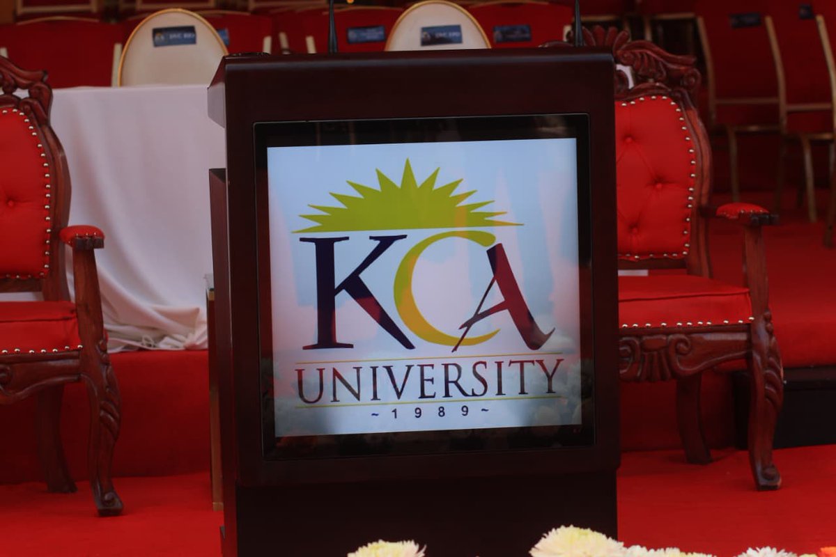 KUcoolkid's tweet image. Academic excellence remains at the heart of KCA University as it nurtures graduates ready to contribute meaningfully to society and economic growth. #MadeByKCAU #KCAU19thGraduation