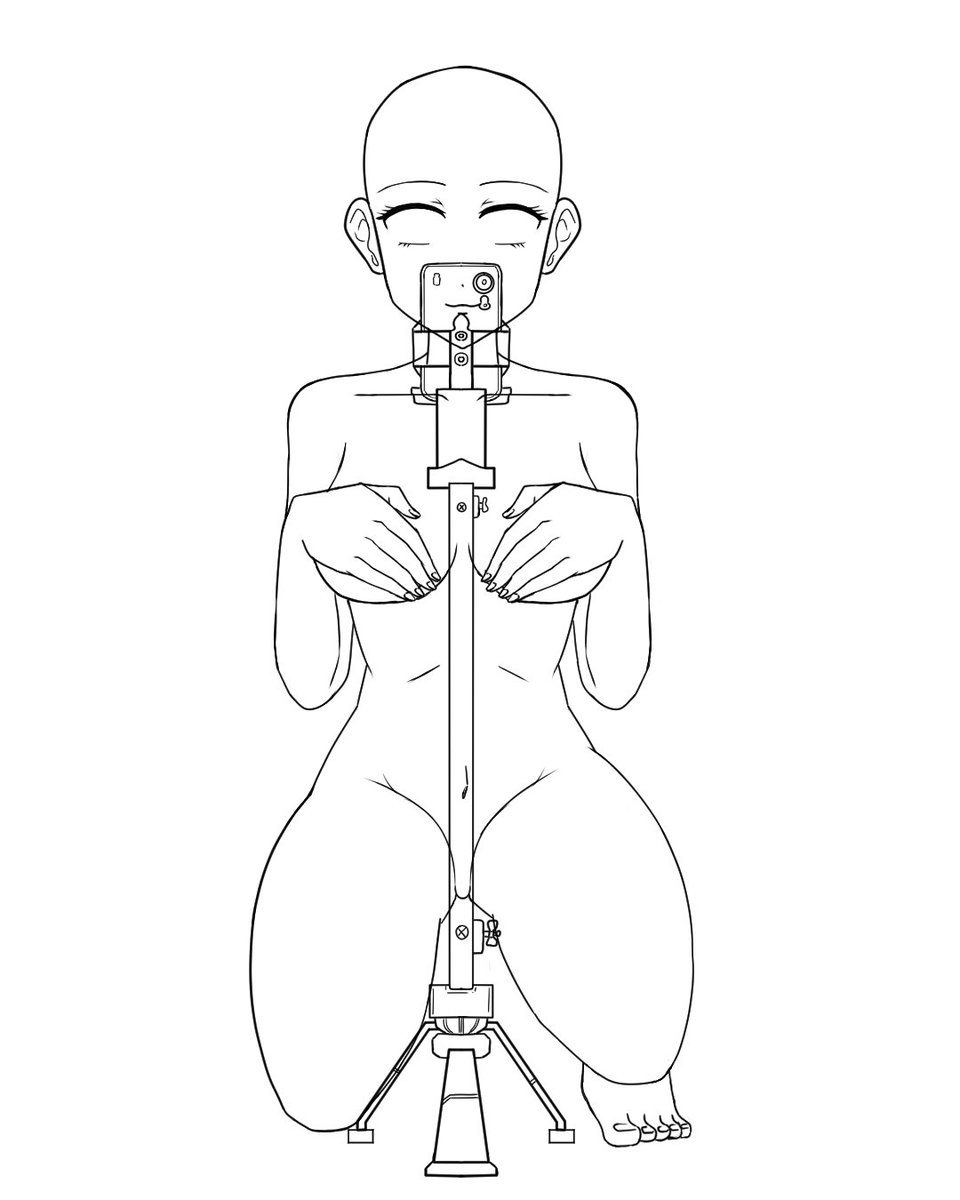 Vi está pose en un cosplay y me dieron ganas de dibujar a alguna #Vtuber que le quede la pose o guste participar 👀👍