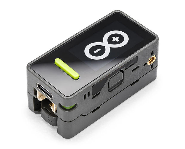 eleshop's tweet image. 【商品情報】Arduino Nesso N1 / TPX00227
eleshop.jp/shop/g/gPBS316/
M5StackとArduinoがタッグを組んだ、ESP32-C6搭載のコンパクトなIoT開発キットです。各種無線通信と1.14インチのタッチディスプレイ、プログラマブルボタンにIMU等搭載。スマートホームや工業用、教育用アプリケーションに最適です。