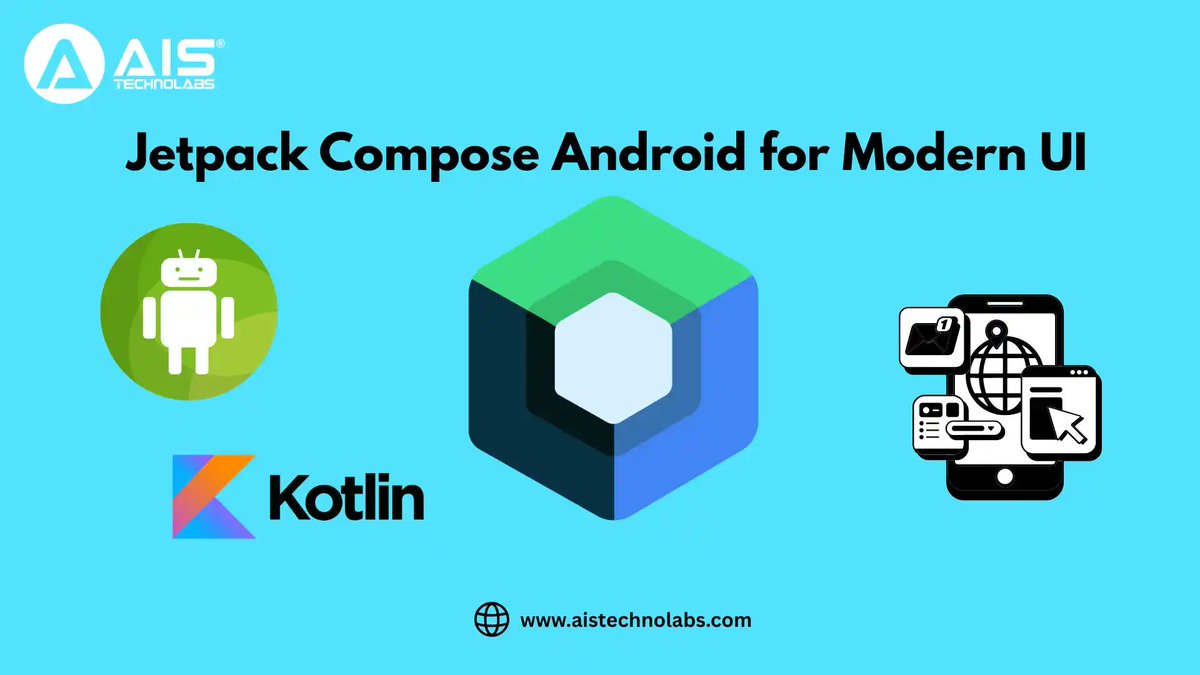 aistechnolabs's tweet image. Jetpack Compose is reshaping Android UI. 🚀
Faster builds, less XML, clean Kotlin, reactive UI.
If you’re building Android apps, Compose is the future.

Full blog 👉 aistechnolabs.com/blog/mastering…

#JetpackCompose #AndroidDev #AIStechnolabs