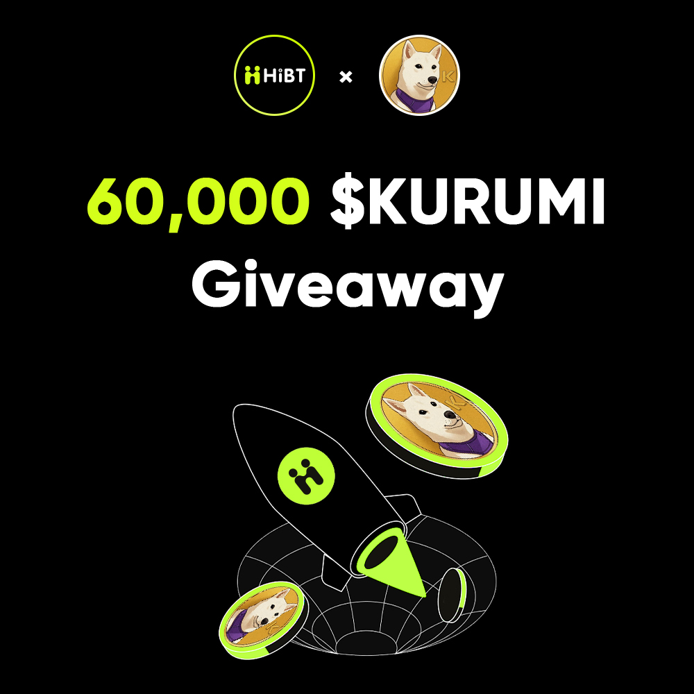 HIBTGlobal's tweet image. 🐕 $KURUMI × Hibt Airdrop Alert! 🎉
💰 60,000 $KURUMI token giveaway!

Simply 👇
1️⃣ Follow @kurumiCTO @HIBTGlobal
2️⃣ 💚Like + 🔁Retweet + 🧑‍🤝‍🧑Tag 3
🤗 10 lucky winners each win 6,000 $KURUMI

🤩 Don’t miss the $KURUMI hype hibt.com/trade/KURUMI-U…

#Hibt #KURUME #Crypto #Giveaway