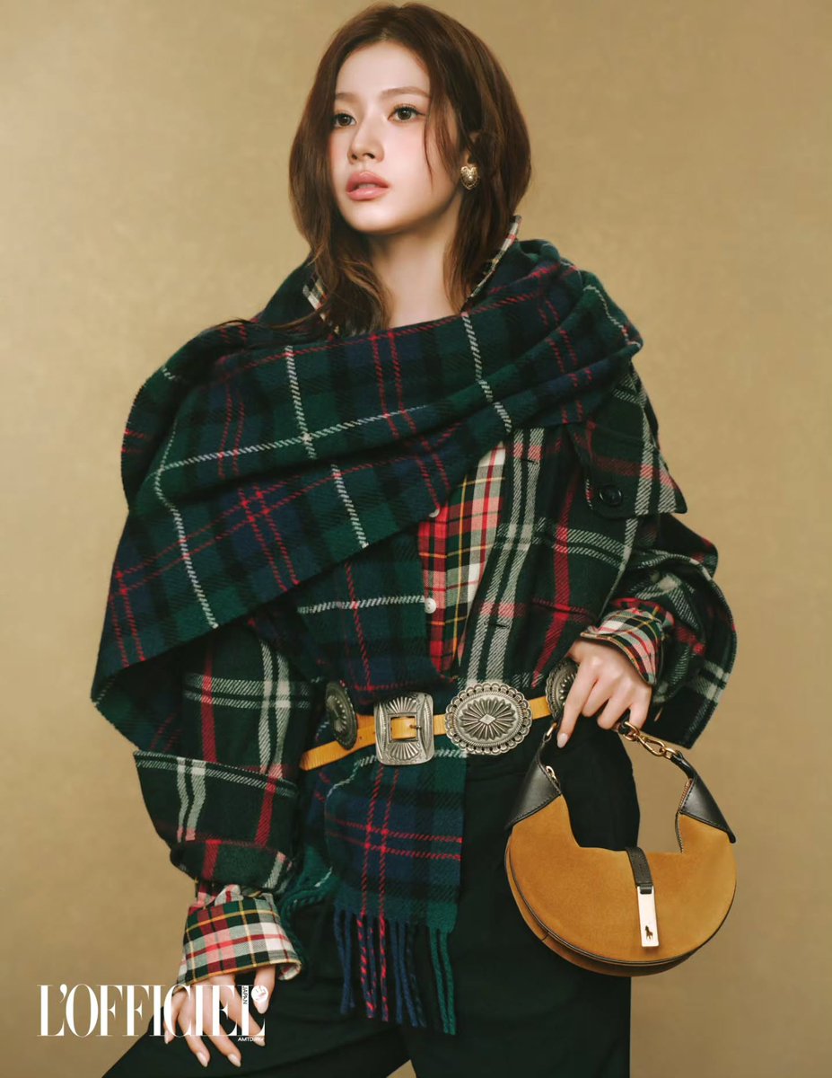 godmitzu's tweet image. SANA for Ralph Lauren and L'OFFICIEL JAPAN