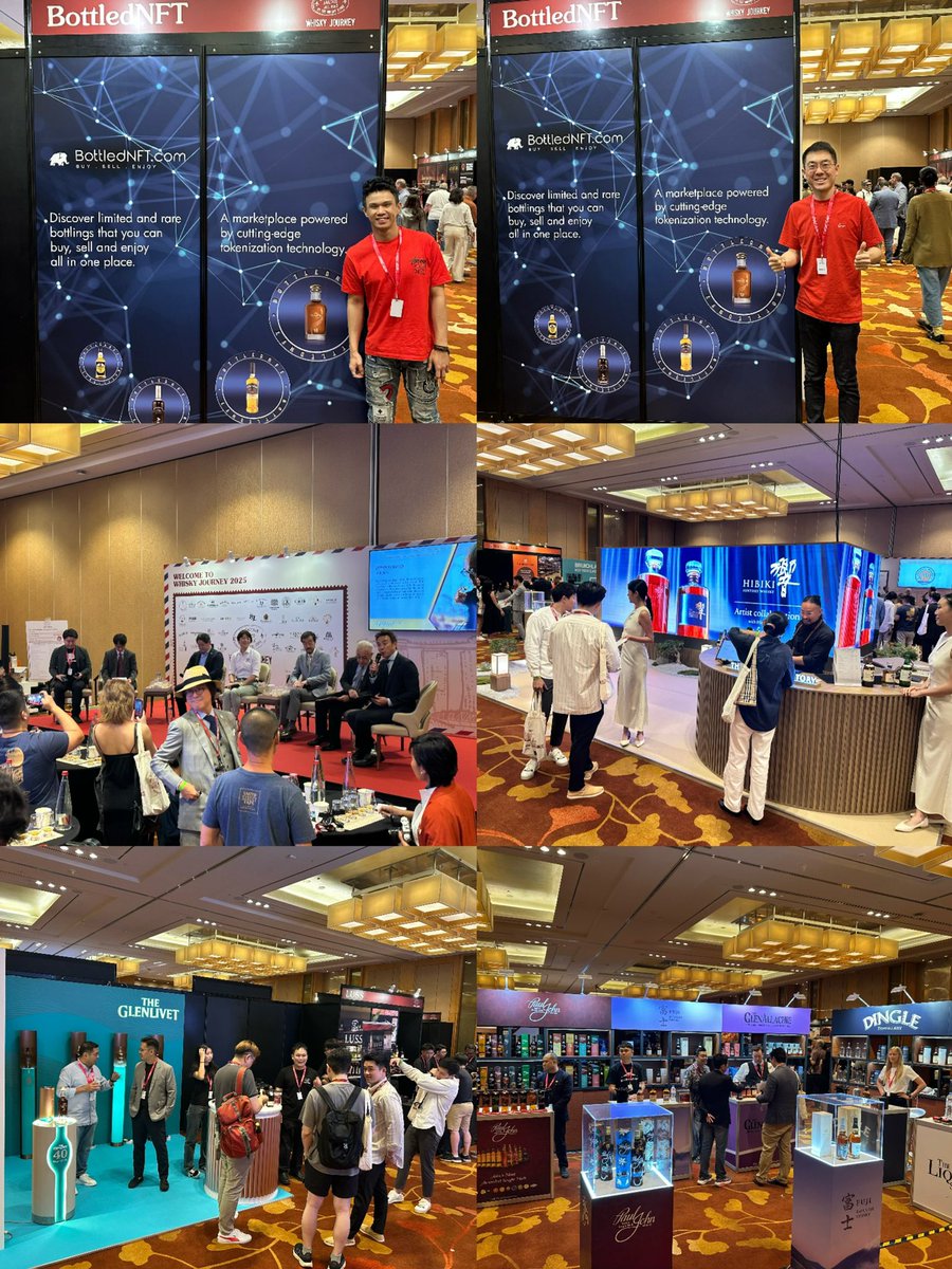 Frac_tional's tweet photo. Live at #WhiskyJourney2025 🥃

Frac and the organisers are taking a baby step with BottledNFT — a small beta launch but an important move toward bringing whisky on-chain.

👉 https://t.co/Oh4OecFVJN

#OnChain #Tokenization #RWA https://t.co/MUvayLJksE