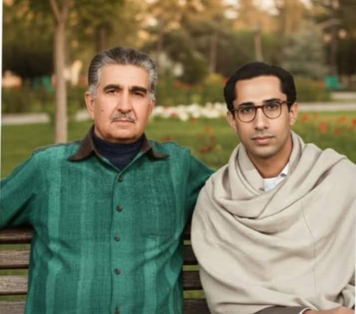 Bizenjo's tweet image. Two most prominent names of Balochi literature; Mur Gul Khan Naseer and Sayad Hashmi. 

AI is bringing history back to life.