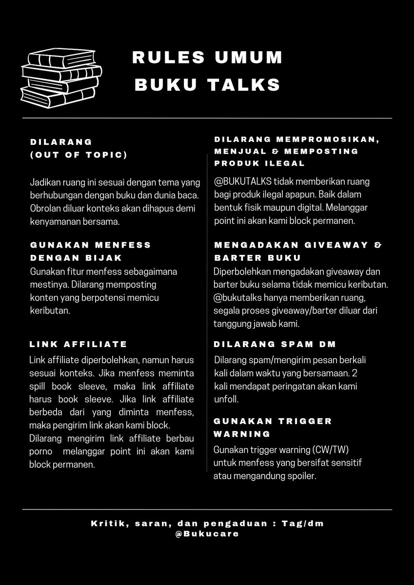 Buku Talks tweet media