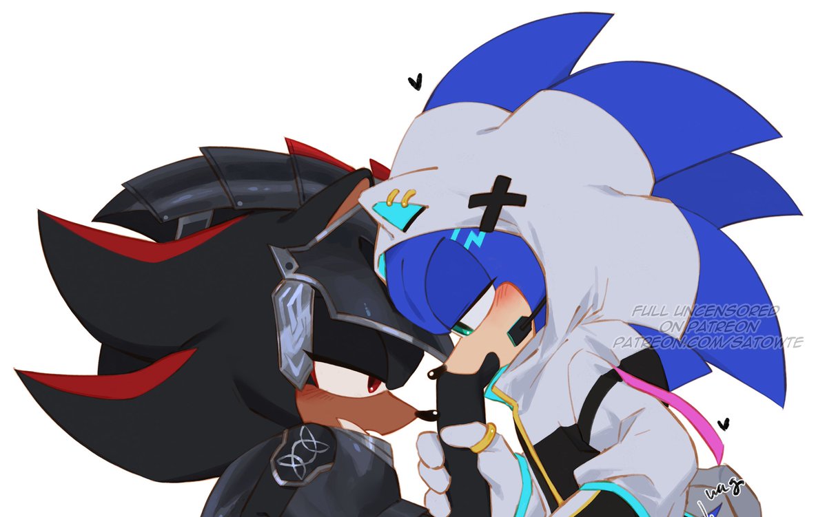 the magic of Sonic rumble, unlimited Sonadow combinations 💙🖤✨
