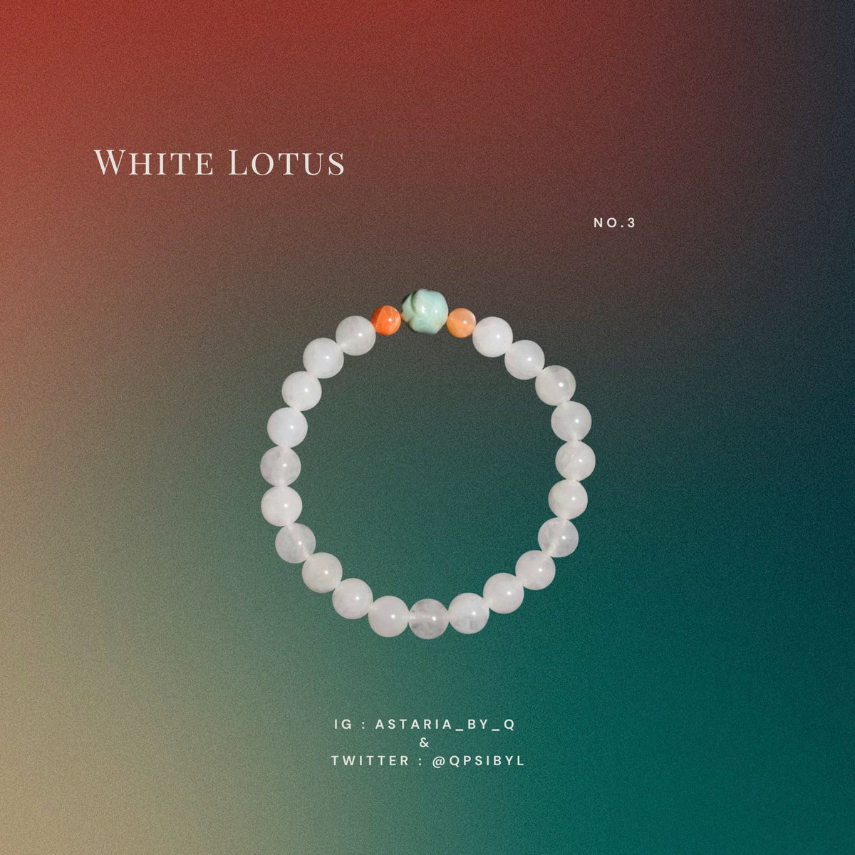 🌈☘️ ตอนนี้มีน้องหินรุ่นที่หมดไปรอบ 11.11 ที่ผ่านมา กลับมาให้จับจองนะคะ มีจำนวนจำกัด เข้าไปสั่งซื้อได้ในไอจีของทางร้านได้เลยน้า 💖

instagram.com/astaria_by_q?i…

🪄 เนื่องจาก หิน, คริสตัล มีลักษณะเป็นธรรมชาติ ทรงหรือรอยที่เกิดขึ้นในหิน จะเป็นรอยจากธรรมชาติ ไม่สามารถระบุทรงได้ชัดเจน