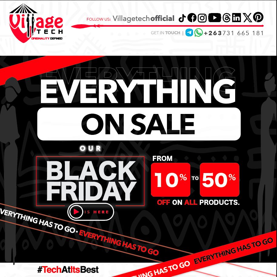 VillageTechOff's tweet image. Save big this Black Friday. 

#TechAtItsBest