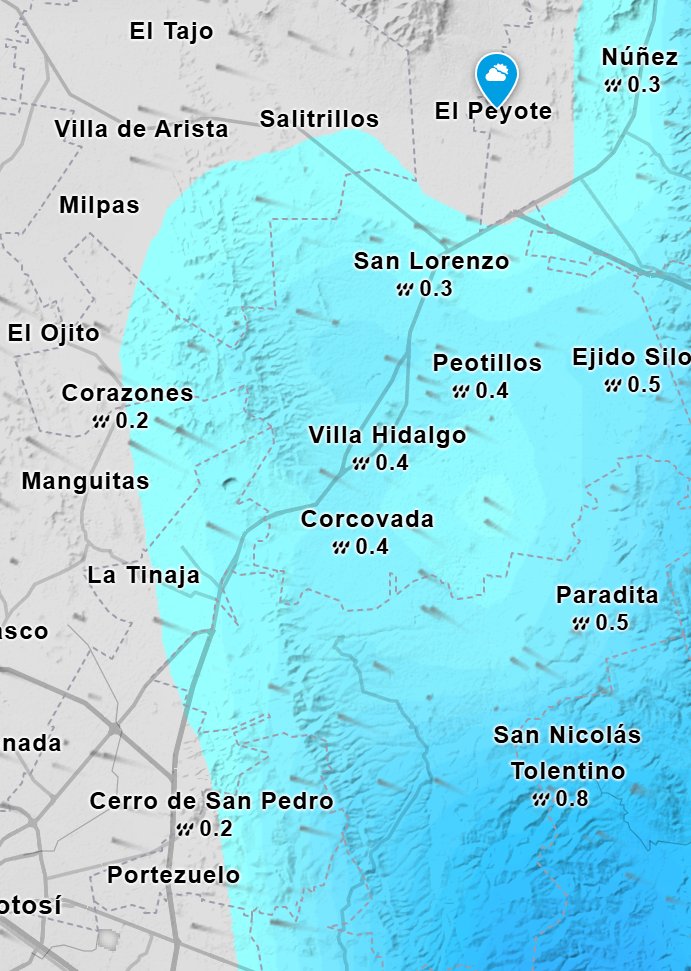 Estimados usuarios: 
Debido a las fuertes lluvias en al Norte de SLP recomendamos usar el Libramiento VENTURA PEYOTE 
carpeta Asfáltica con mantenimiento Siempre vigente y Optimo. 
🟢Maneja con precaución
🟢Modera tu velocidad
⚠️TU SEGURIDA ES PRIMERO 
Llama *777 estamos a tus