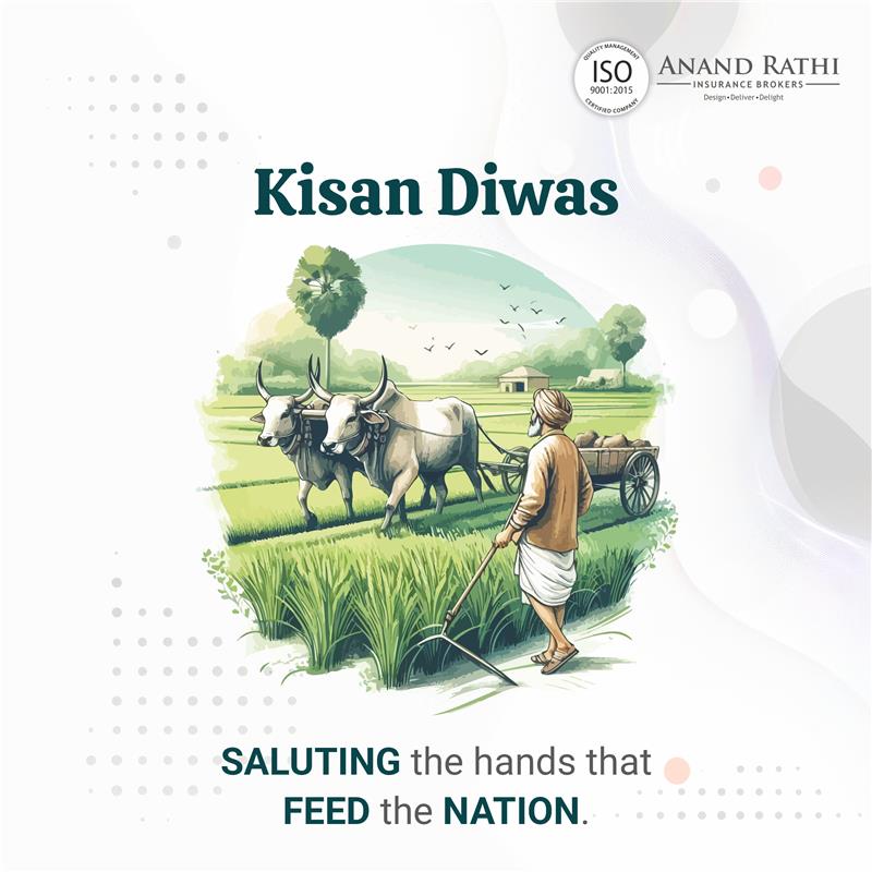 InsuranceRathi's tweet image. On Kisan Diwas, we honour the spirit, resilience, and hard work of our nation’s farmers.
Their dedication sustains millions and strengthens the backbone of our economy.

#ARIBL #KisanDiwas #NationalFarmersDay #Insurance #Gratitude #InsuranceBrokers