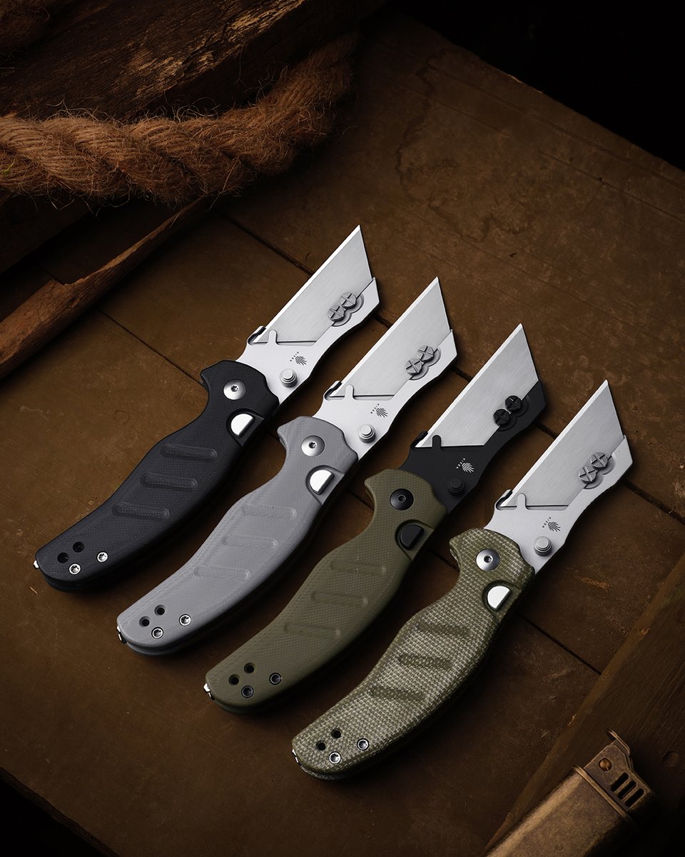 Kizer_edc's tweet image. Sheepdog C01C Family, New Additions — C01C UTI 1 &amp;amp; 2 Are Coming Soon

⏰Launching December 1 at 12:01 AM EST

The new Sheepdog C01C Uti is sized between the Mini (6.18&quot;) and the Regular (7.60&quot;), offering a four-finger grip.

#kizer #edc