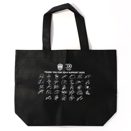 【未使用品】ヴィッセル神戸　サイン入り　トートバッグ 2025シーズンも応援していただいた感謝を込めて、特別仕様のトート