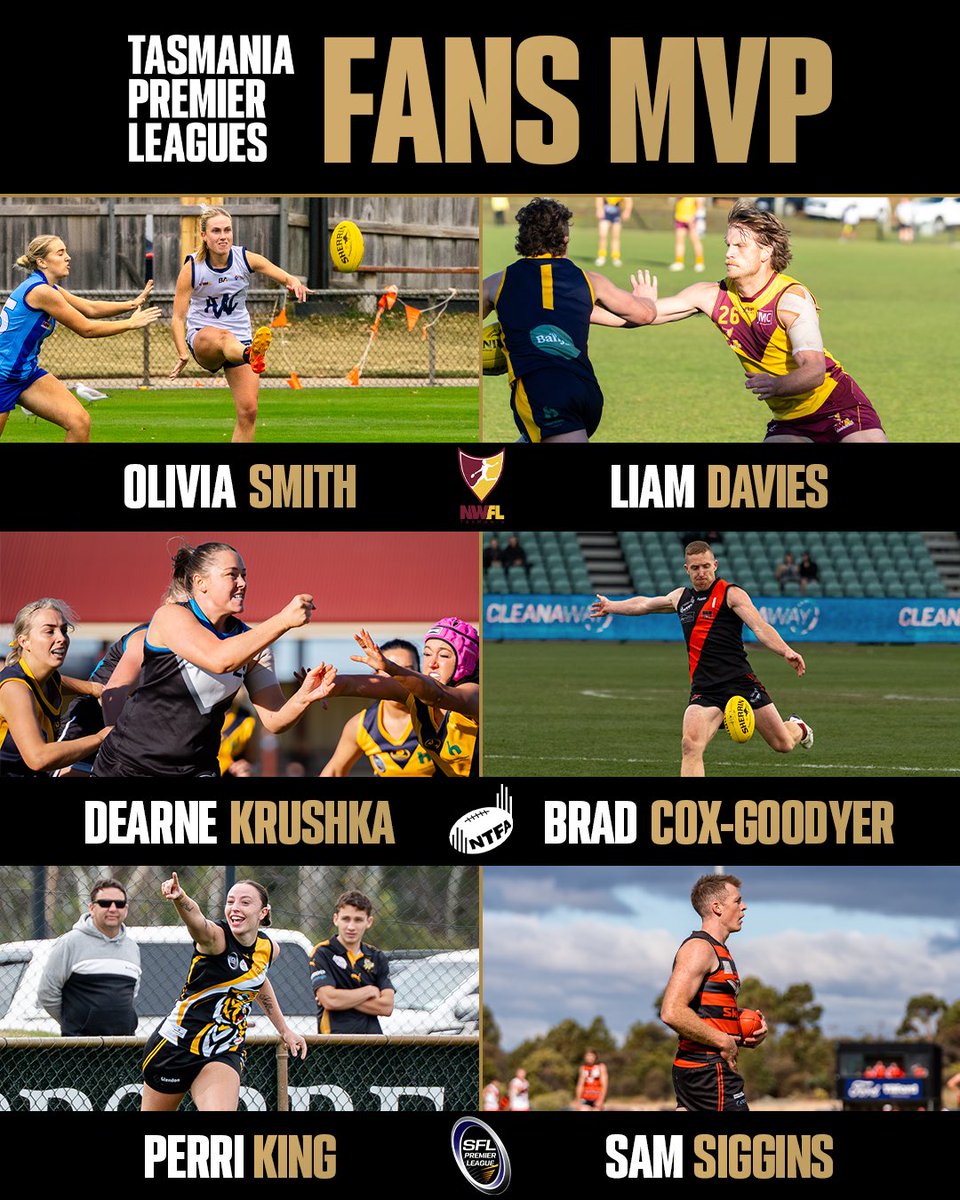 The people have spoken, and these are their MVPs in each of the Premier Leagues 👏

Stay tuned next week for the next round of voting, as we work towards the ultimate Fans MVP!