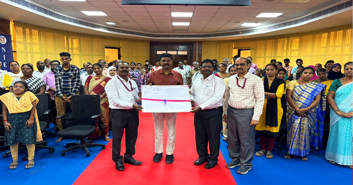 NIEPMD's tweet image. NIEPMD (D), DEPwD, MoSJ&amp;amp;E, GoI, inaugurated &apos;NIOS accredited Vocational Courses&apos; #NIOSnewdelhi for Persons with Disabilities on 27th November 2025 as part of #skilldevelopment initiative.

#niosdelhi
#VocationalCourses
#personswithdisabilities

@socialpwds