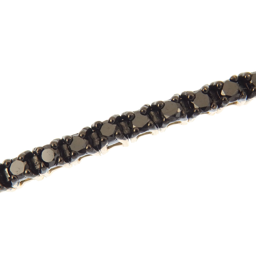 ✨販売中✨ K18YG ブラックダイヤモンド フラワーモチーフ