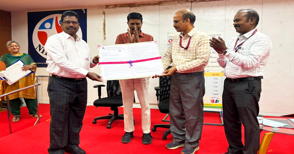 NIEPMD's tweet image. NIEPMD (D), DEPwD, MoSJ&amp;amp;E, GoI, inaugurated &apos;NIOS accredited Vocational Courses&apos; #NIOSnewdelhi for Persons with Disabilities on 27th November 2025 as part of #skilldevelopment initiative.

#niosdelhi
#VocationalCourses
#personswithdisabilities

@socialpwds