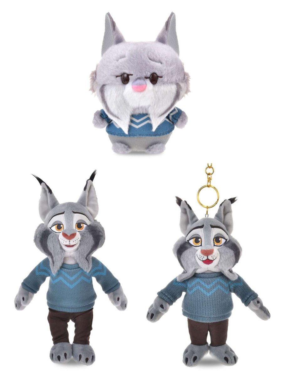 ズートピア2　Ｌぬいぐるみ　パウバート　10体セット ズートピア2 FukuFuku V-BIGぬいぐるみ～パウバート～｜タイトーの11月