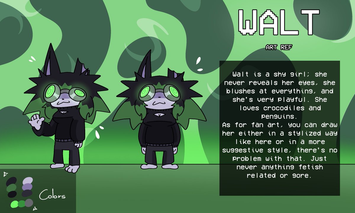 Waltsnip's tweet image. FINAL ART REF OF ME

pls draw me it will make me really happy.,.,.,