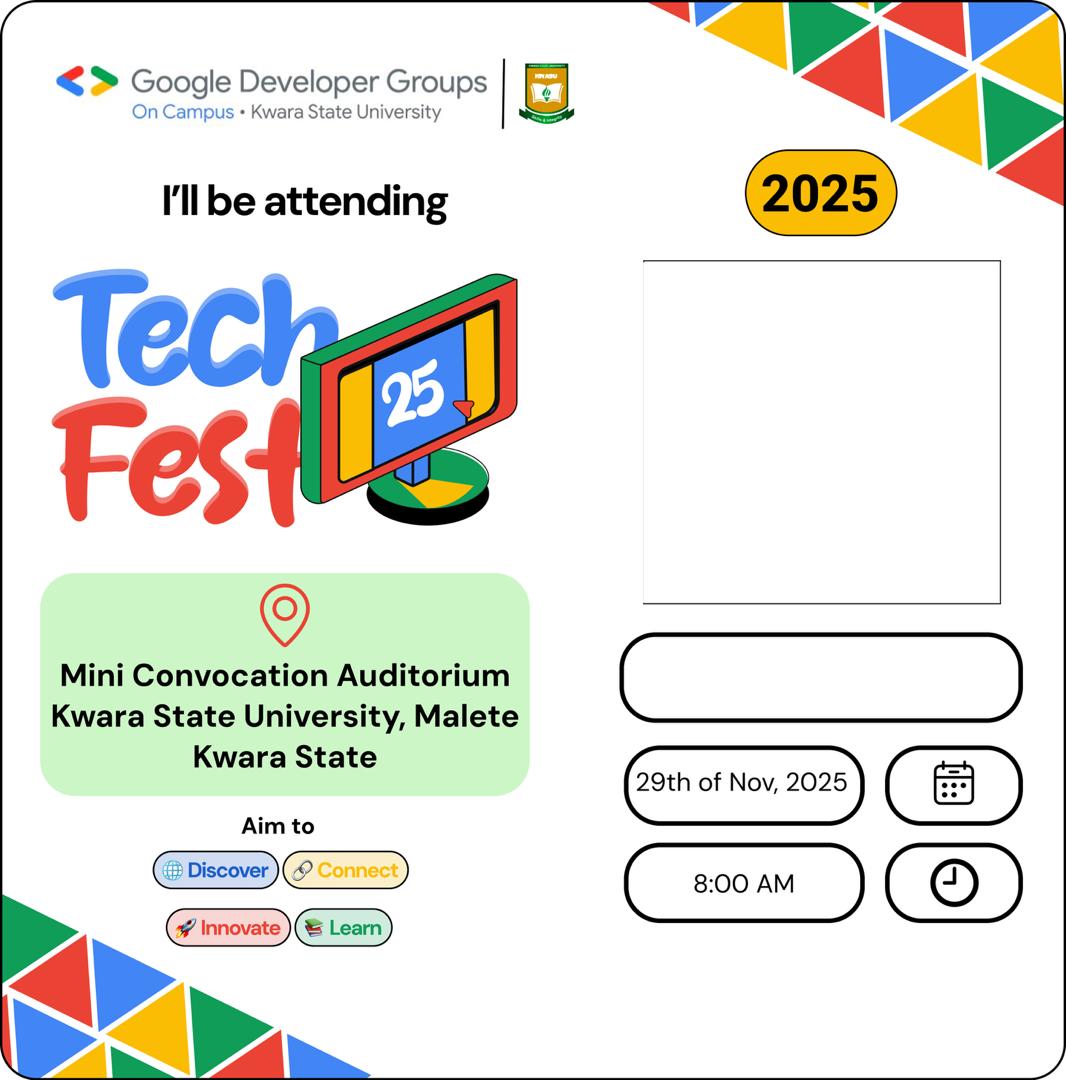 Let's have fun letting everyone we shall be attending TechFest25