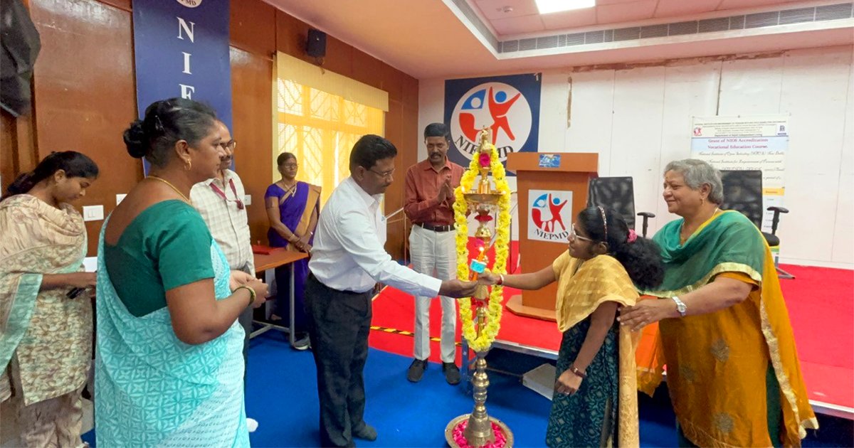 NIEPMD's tweet image. NIEPMD (D), DEPwD, MoSJ&amp;amp;E, GoI, inaugurated &apos;NIOS accredited Vocational Courses&apos; #NIOSnewdelhi for Persons with Disabilities on 27th November 2025 as part of #skilldevelopment initiative.

#niosdelhi
#VocationalCourses
#personswithdisabilities

@socialpwds