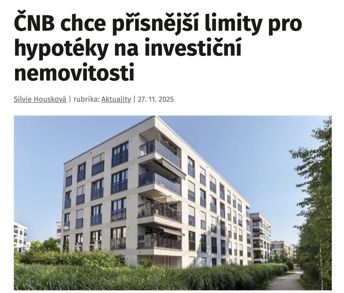 CifrMarek's tweet image. Píšu o tom tak dlouho, že bych mohl patentovat vodní turbínu poháněnou slzičkama realitních roztleskávaček. Ale komu není rady, tomu není pomoci a následky debilních investičních strategií časem poneseme všichni.

Neb magorů, kteří motají zástavu za zástavu v rizikových…