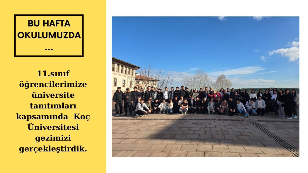 Hüseyin Yıldız Anadolu Lisemizde 24/28 Kasım Haftası Etkinliklerimiz.