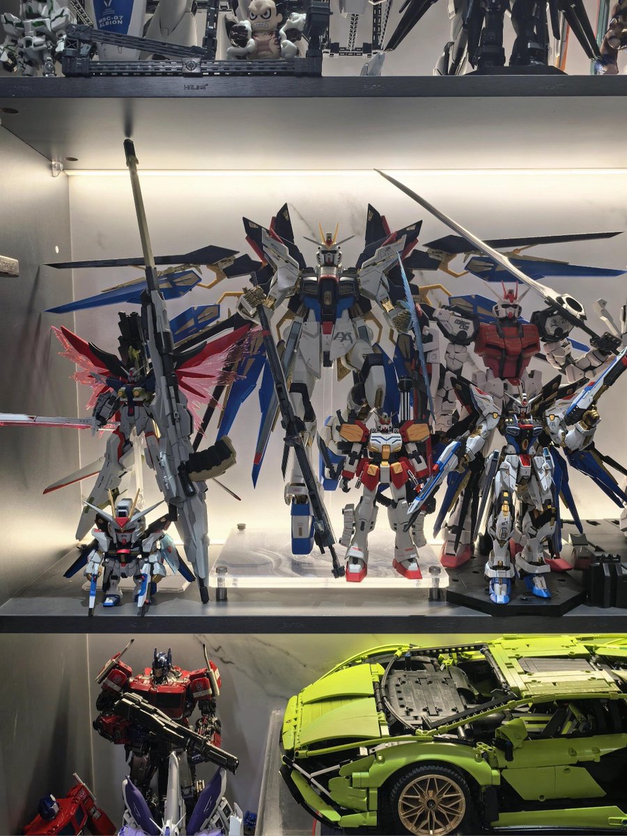 My Gundam hasn't been cleaned for a long time. Even though it's locked in the cabinet, it still collects dust. #건담 #Gundam #ZGMFX20A