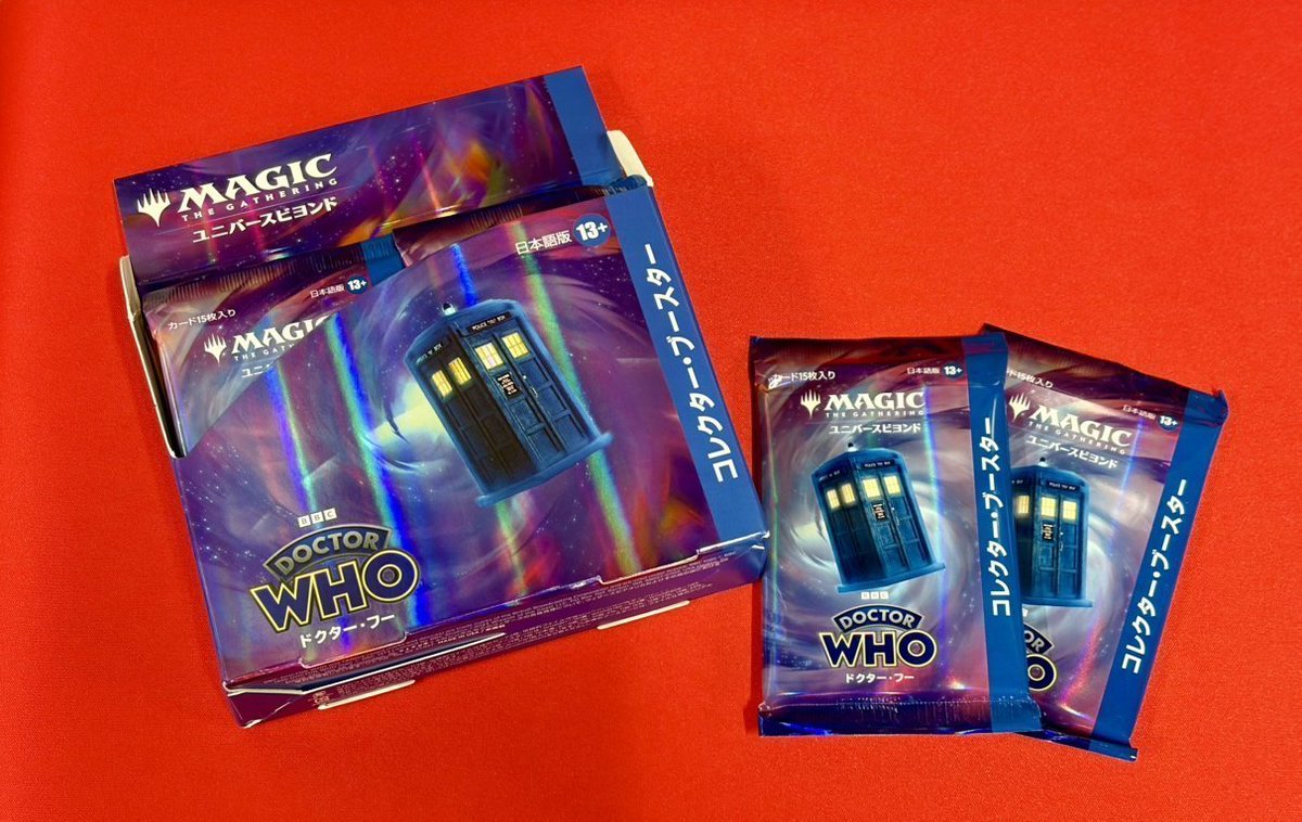 ドクター・フー　コレクターブースター　英語　5パック　DOCTOR WHO ドクター・フー コレクターブースター 英語 5パック DOCTOR WHO 1