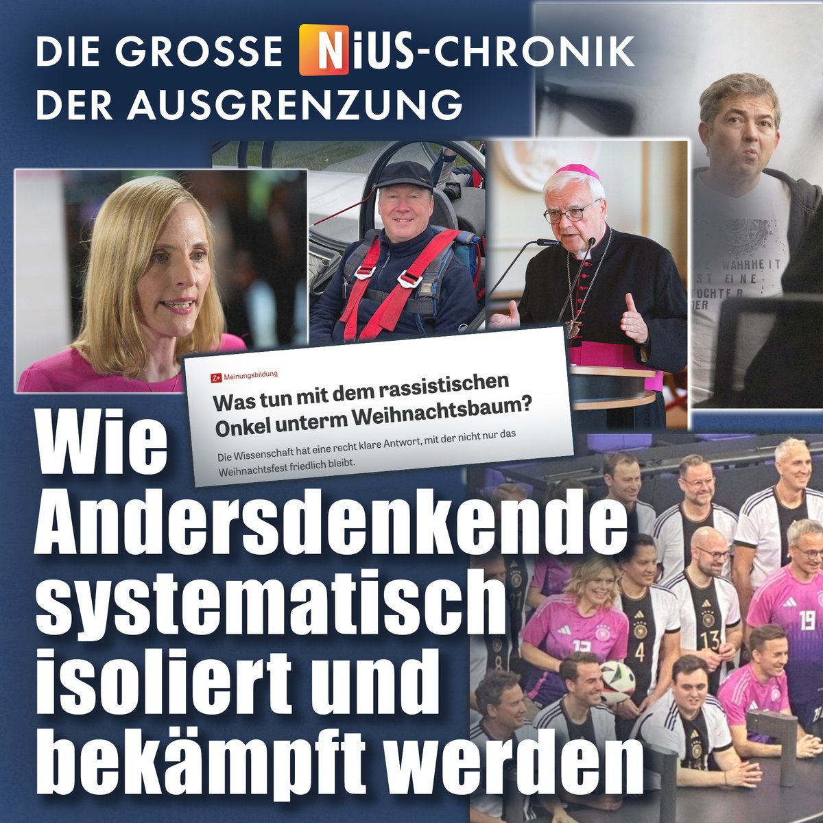 Die Attacken auf den Familienunternehmer-Verband, <a href="/FamUnt/">DIE FAMILIENUNTERNEHMER</a>; die Kita-Ausschluss-Petition gegen das Kind eines AfD-Abgeordneten; das vom Erzbistum Berlin geforderte Anti-AfD-Bekenntnis; der Ausschluss der Bibliothek des Konservatismus aus dem Bibliotheksverbund, und nicht zuletzt