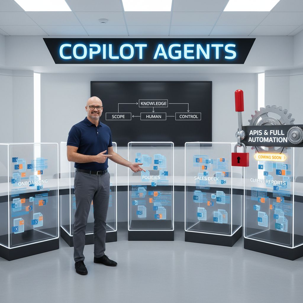 Copilot agents are amazing.

Give each agent a clear scope, ground it on live Word/Excel files in OneDrive or SharePoint, and keep humans in charge of real changes.

𝐃𝐞𝐬𝐢𝐠𝐧 𝐭𝐡𝐞 𝐩𝐫𝐨𝐣𝐞𝐜𝐭, 𝐥𝐞𝐭 𝐭𝐡𝐞 𝐚𝐠𝐞𝐧𝐭 𝐫𝐞𝐚𝐝 𝐢𝐭 🧠