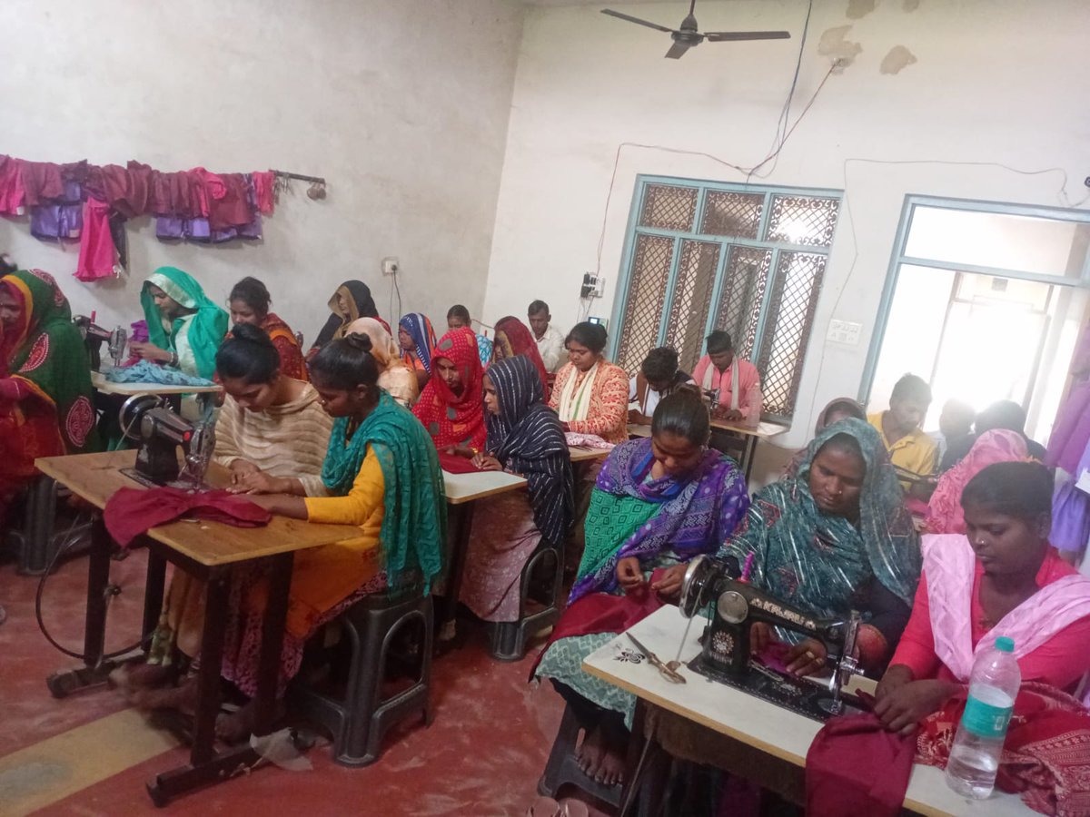 A Skill Development Training Programme in the job role of "Specialised Sewing Machine Operator" was organised at Dhai (Shahjahanpur) (U.P) for Manual Scavengers/ their dependents on 27-11-2025 under SRMS component of NAMASTE Scheme.