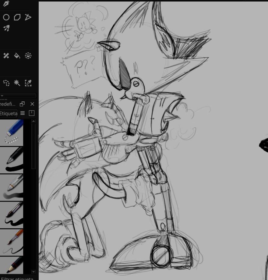 arinademaiz_'s tweet photo. The metonic is killing me 
I love metal sonic, i hate sonic
#metonic https://t.co/x1A1xRkf6J