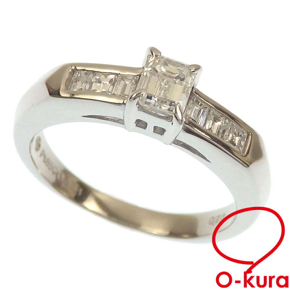 ✨販売中✨ ジュエリーマキ Pt850 ダイヤモンド リング 12号