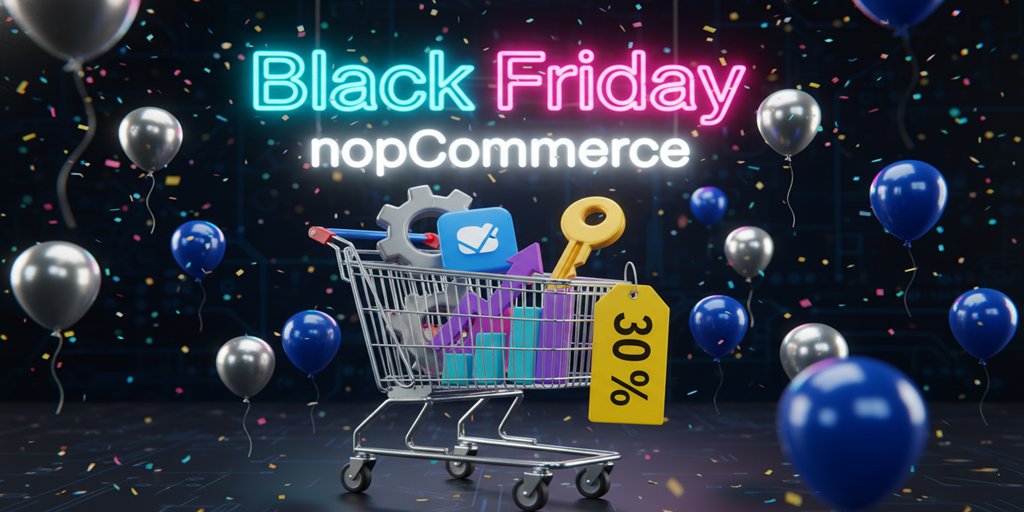 nopCommerce tweet media