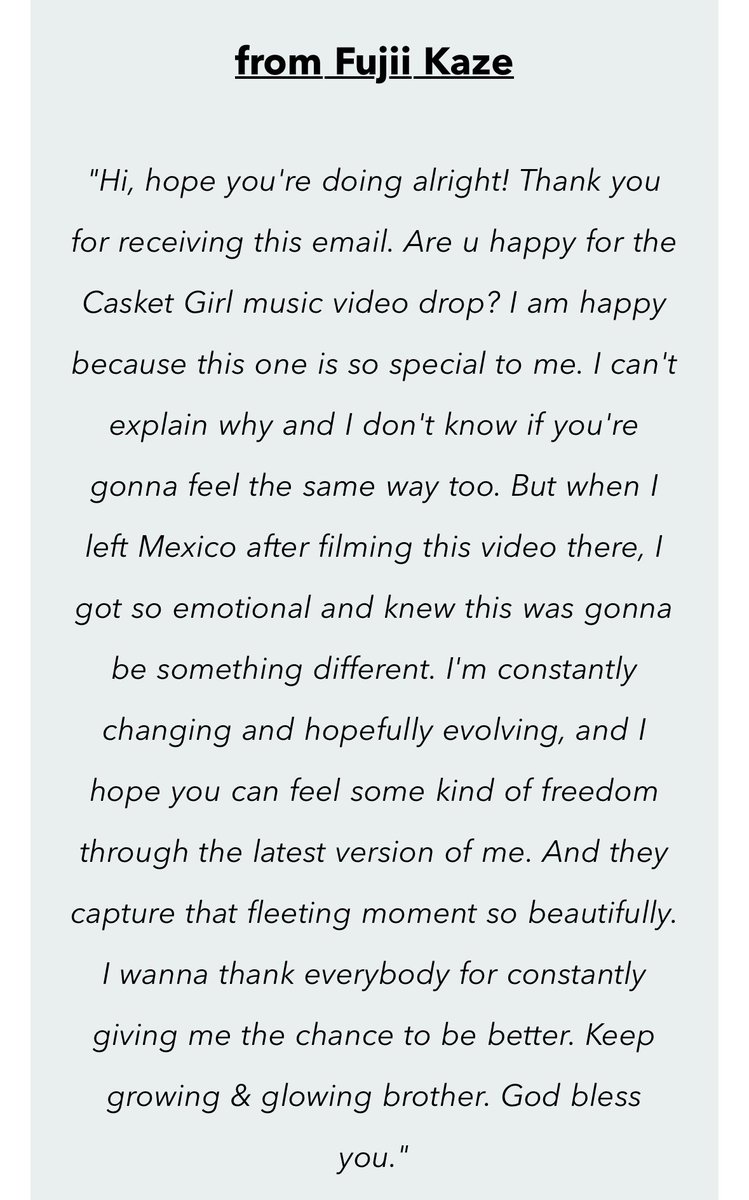 風くんからのメッセージ✉️ みんなに届いてる？ 意訳⬇️