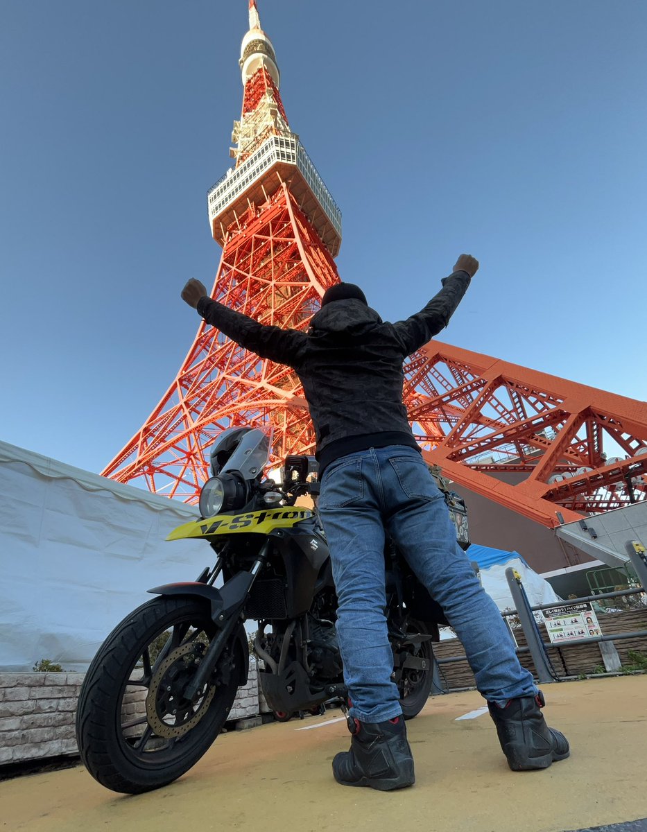 ICanFlyyamada's tweet photo. 107日目、到着‼️‼️‼️

東京に着きました🗼
見守ってくれた方、旅先で出会った方々、
みなさん本当にありがとうございました😊
ボンぬい🕕と良い旅をすることが出来ました‼️ https://t.co/M1Aw3Cldmv