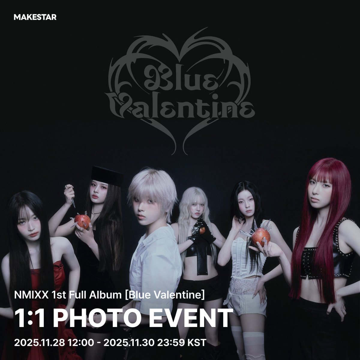 韓国フォト会] #NMIXX NMIXX 1st Full Album [Blue Valentine] 1:1