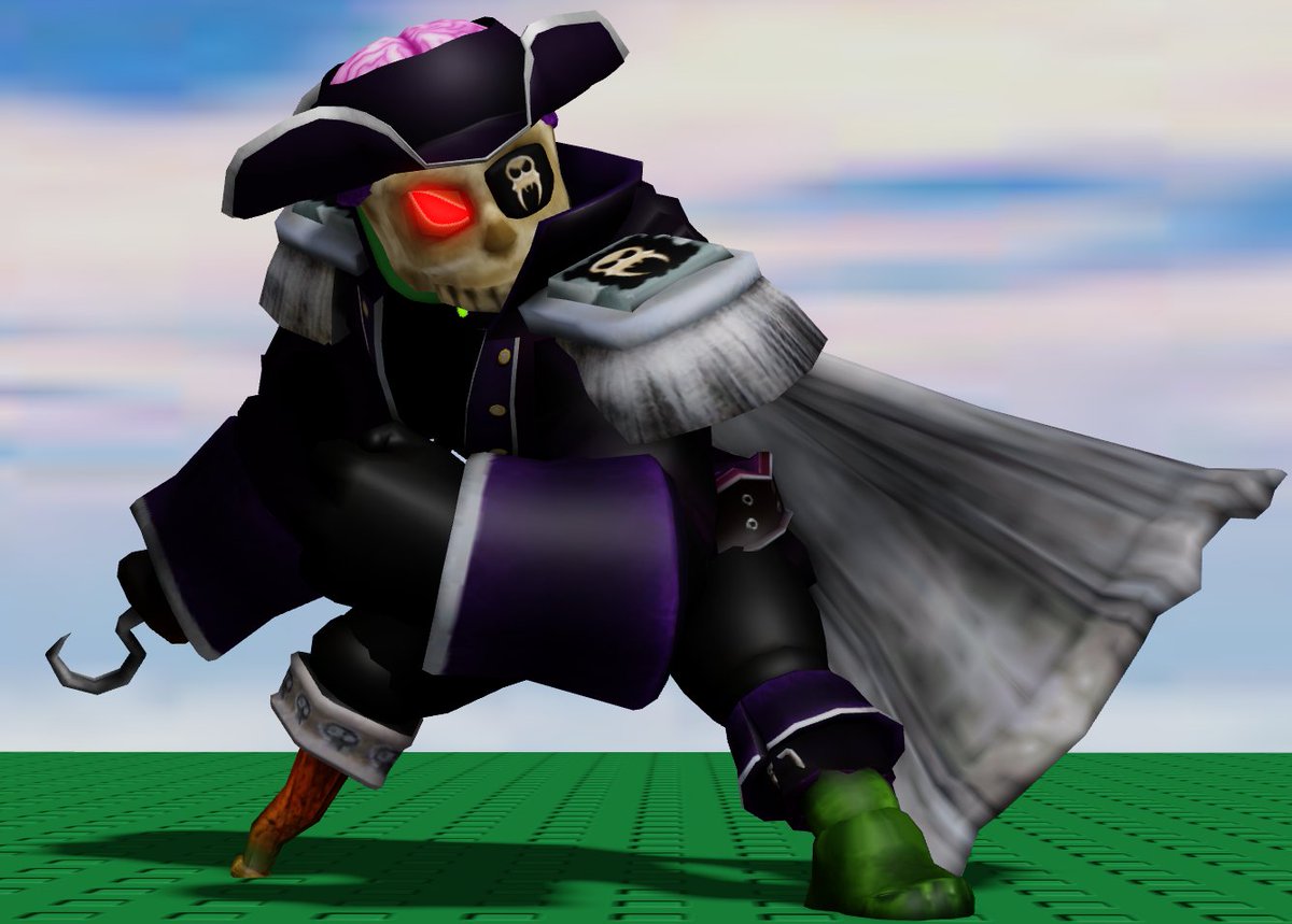 helloitsAndrei's tweet image. #Roblox #RobloxStudio #RobloxArt 
// decided to make another SAKTKIA51 killer

Dux Cadaver
my take on Captain Zombie